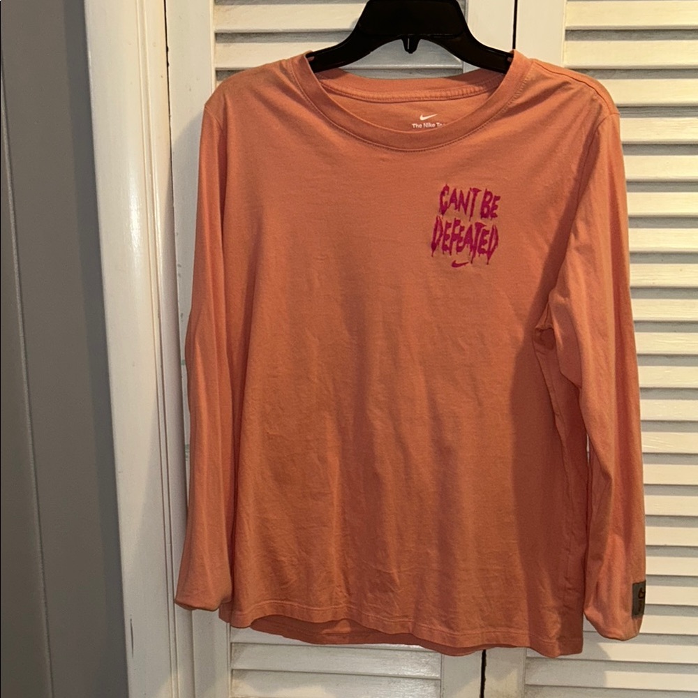 Nike Coral Long Sleeve Tee